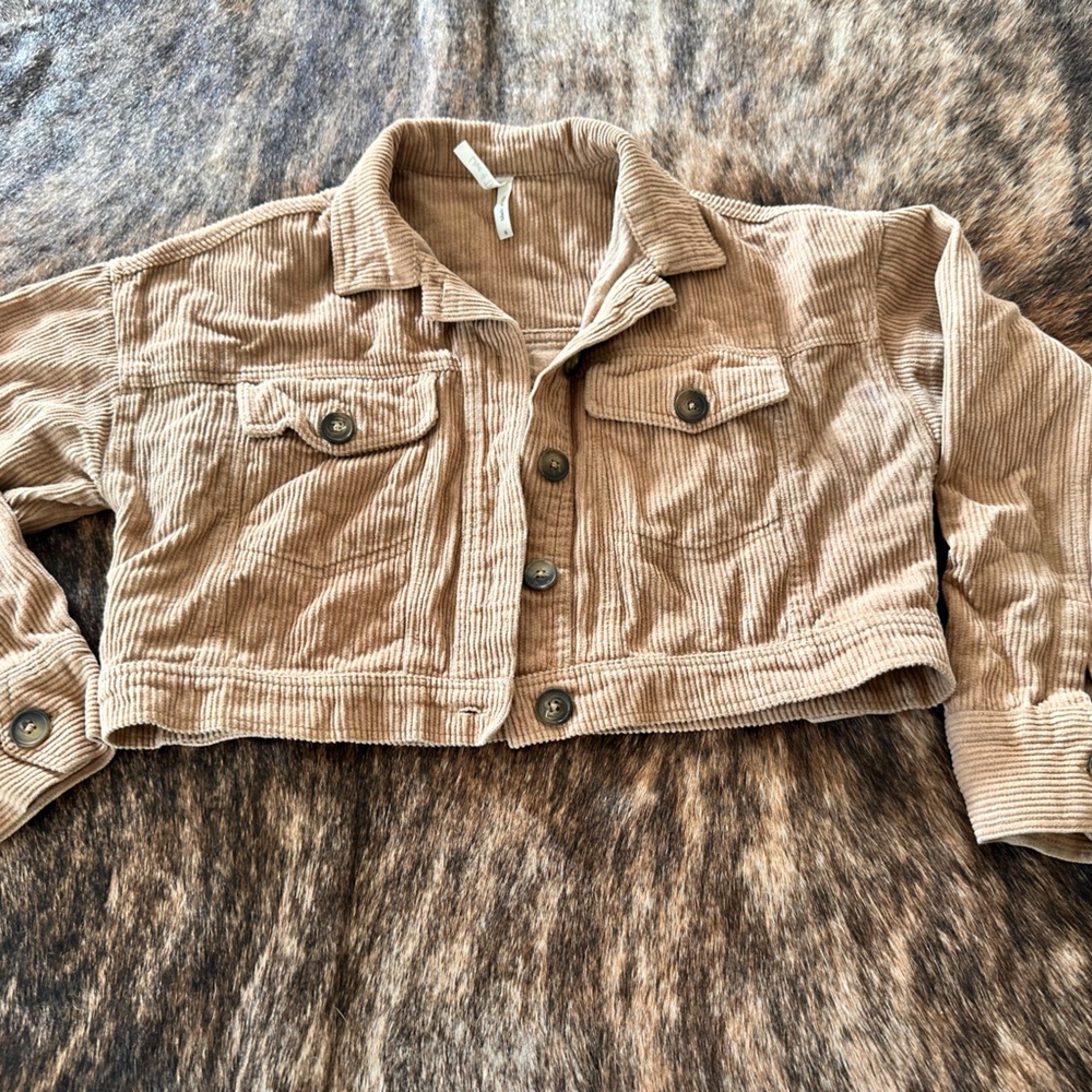Live 4 Truth Beige Corduroy Jacket